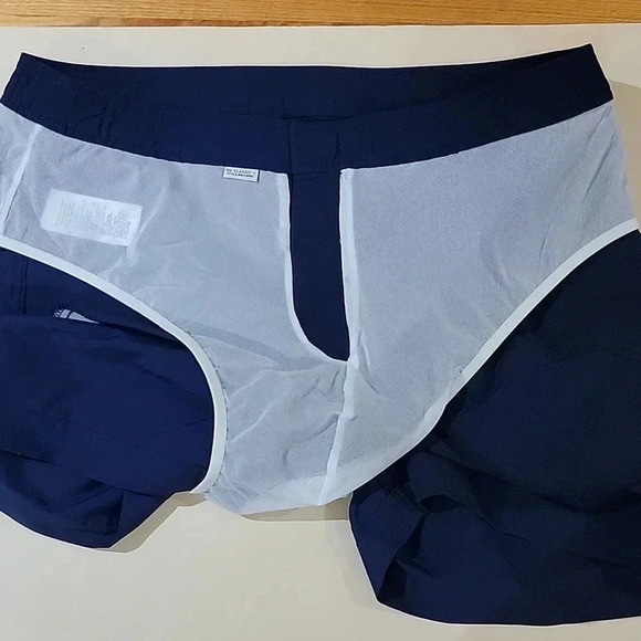 Orlebar Brown Dane Navy Blue Swim shorts - Picture 11 of 11